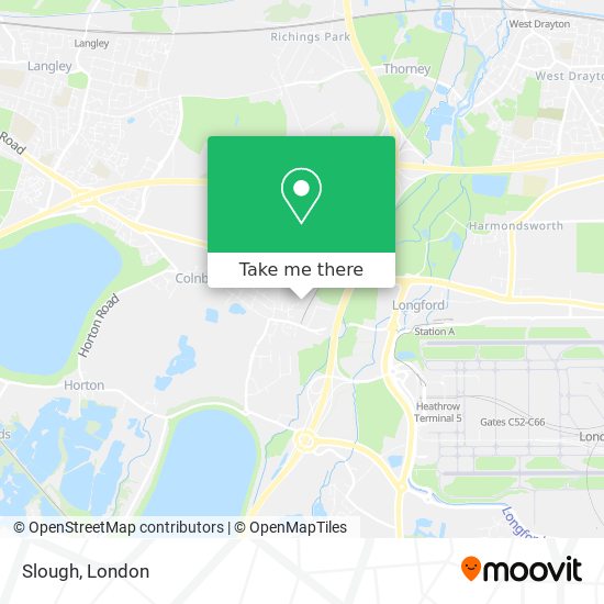 Slough map