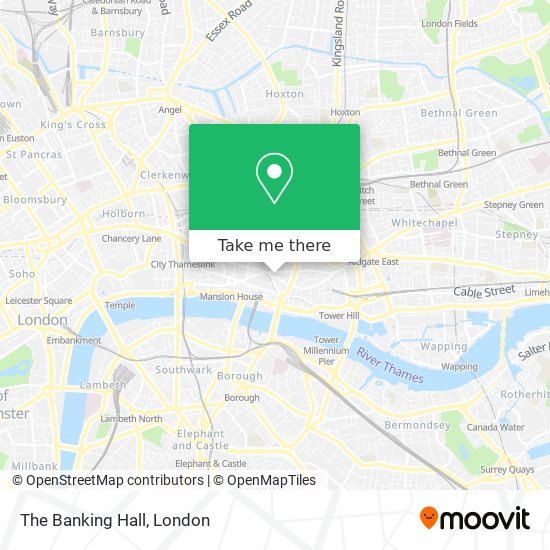 The Banking Hall map