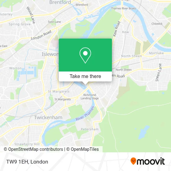 How to Get to TW9 1EH in Richmond by Bus, Tube or Train?
