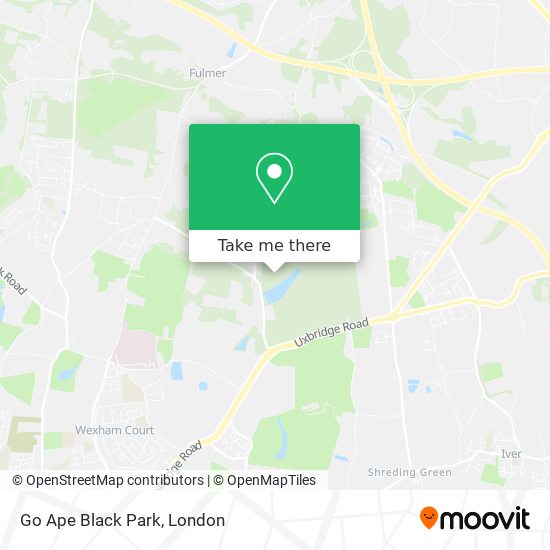 Go Ape Black Park map