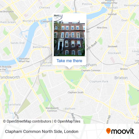How to get to Clapham Common North Side by bus, train, Tube, Tramlink