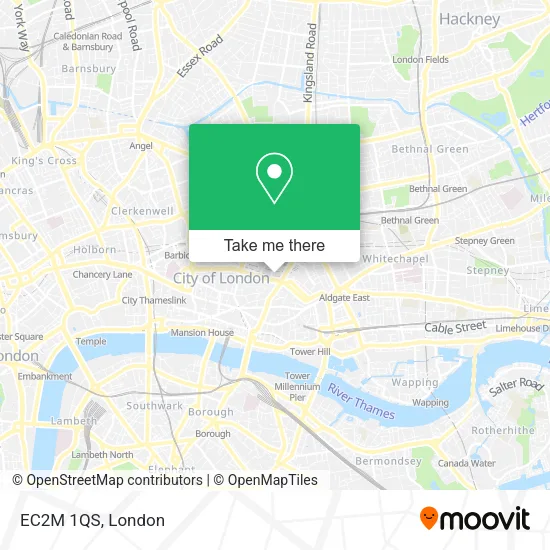 EC2M 1QS map