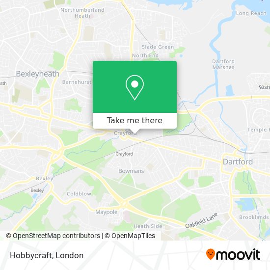 Hobbycraft map
