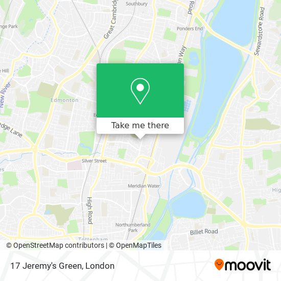 17 Jeremy's Green map