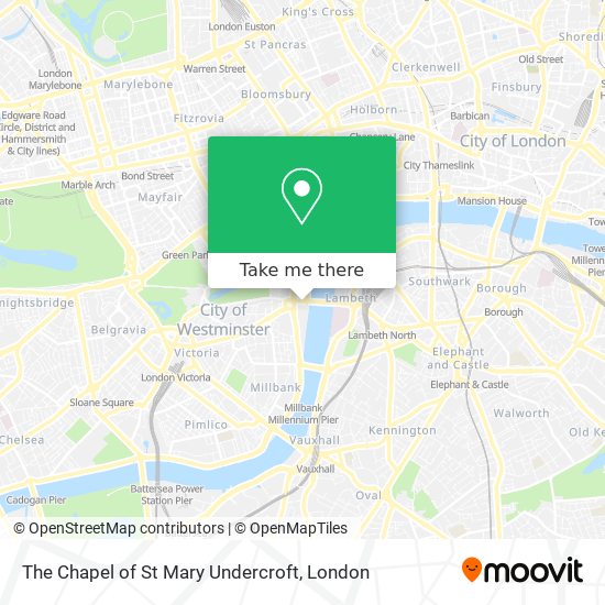 The Chapel of St Mary Undercroft map