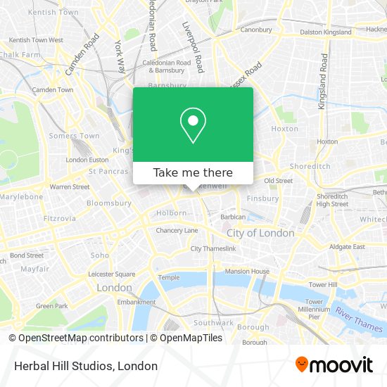 Herbal Hill Studios map