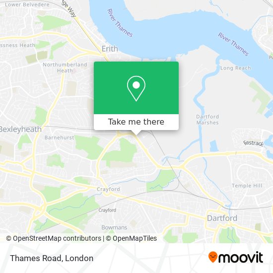 Thames Road map