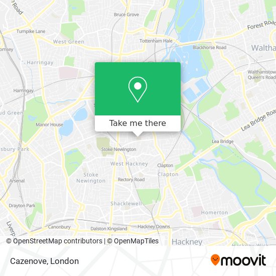 Cazenove map