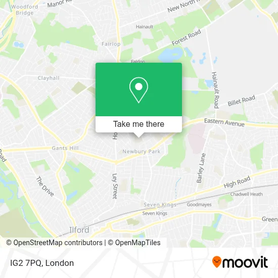 Ig2 Postcode How to Get to IG2 7PQ in Newbury Park by Bus, Train, Tube or DLR?