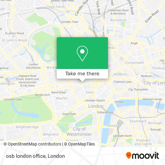 osb london office map