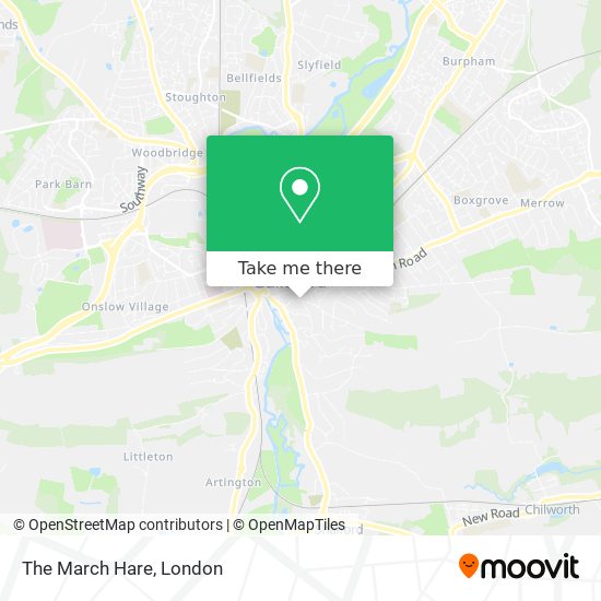 The March Hare map