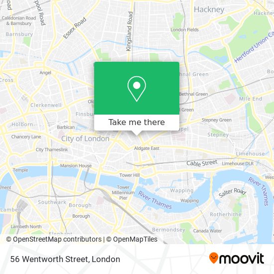 56 Wentworth Street map