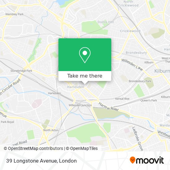 39 Longstone Avenue map