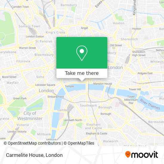 Carmelite House map