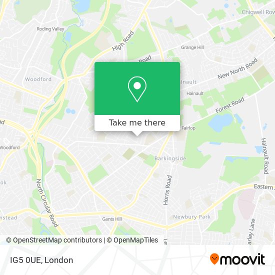 IG5 0UE map
