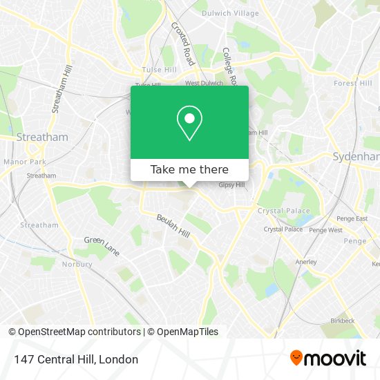 147 Central Hill map