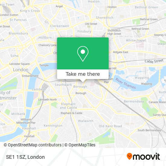 SE1 1SZ map