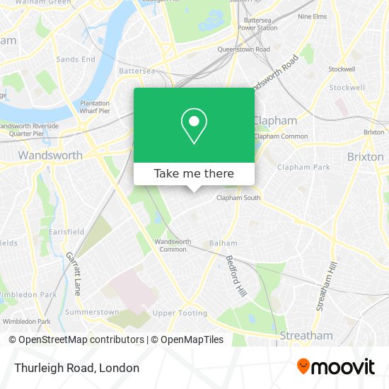 Thurleigh Road map