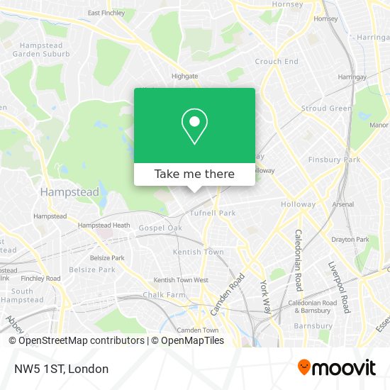 NW5 1ST map