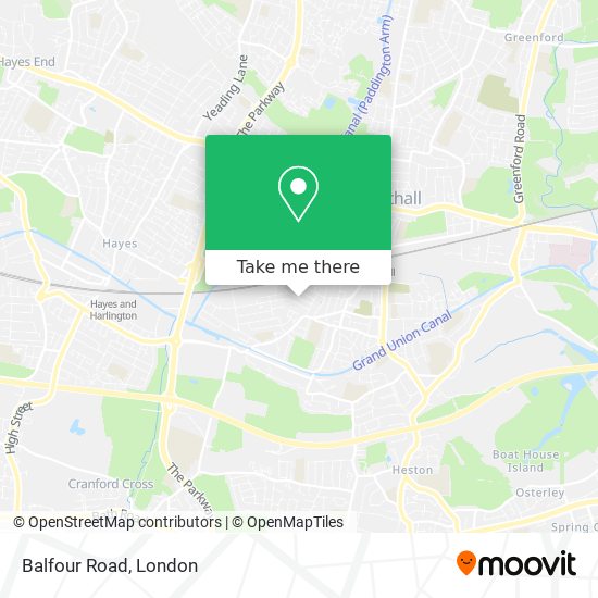 Balfour Road map