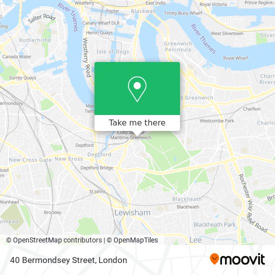 40 Bermondsey Street map