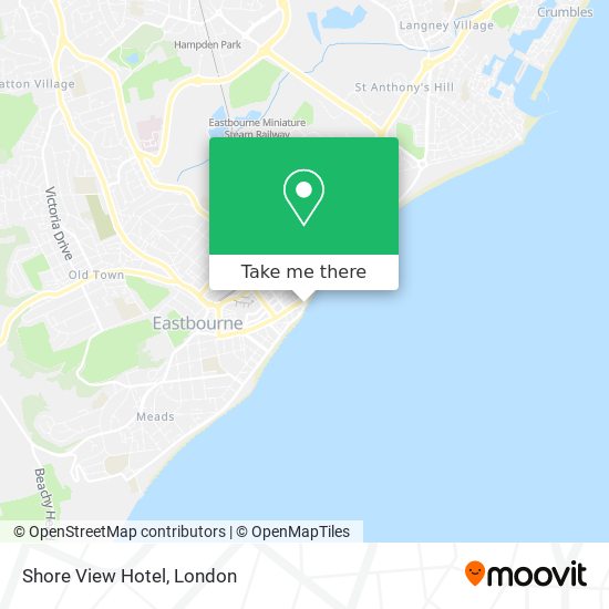 Shore View Hotel map