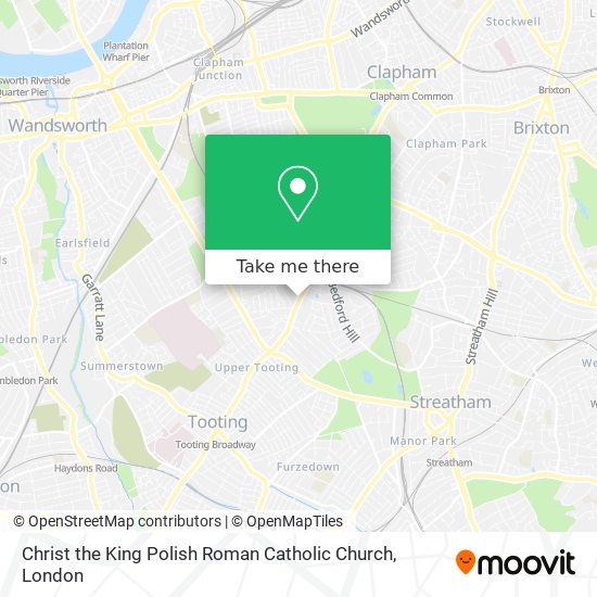 Christ the King Polish Roman Catholic Church map