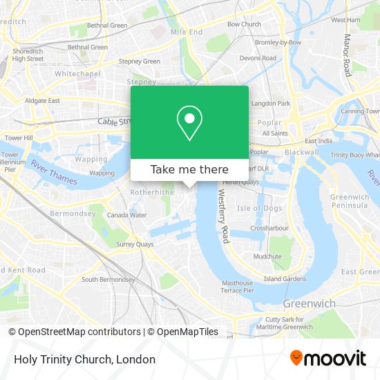 Holy Trinity Church map