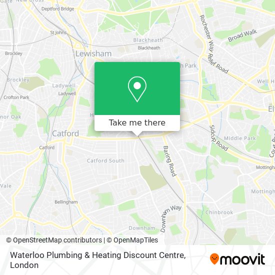 Waterloo Plumbing & Heating Discount Centre map
