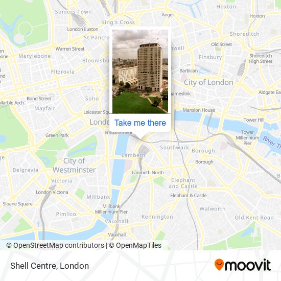 Shell Centre map