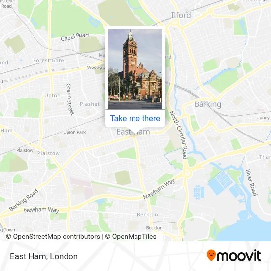 How to Get to East Ham by Bus, Tube or Train?