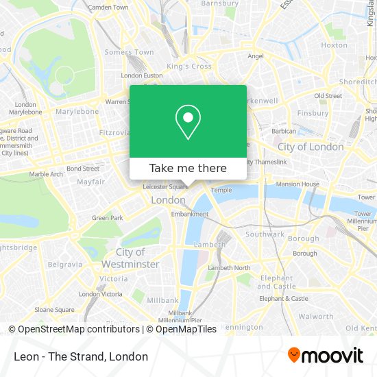 Leon - The Strand map