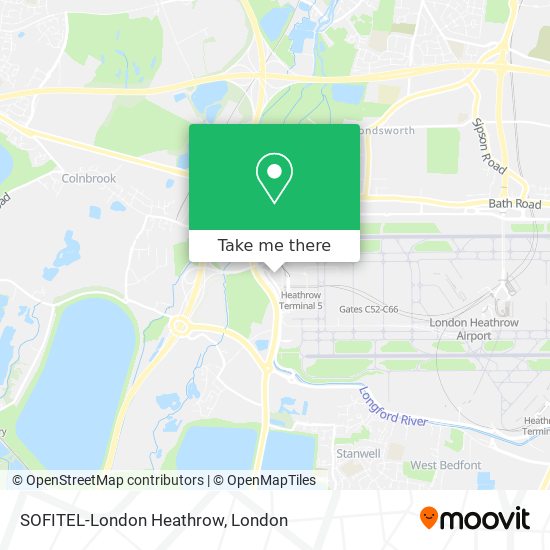 SOFITEL-London Heathrow map