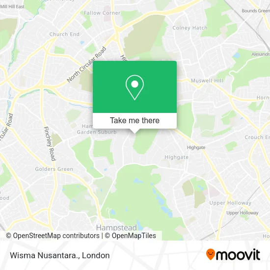 Wisma Nusantara. map