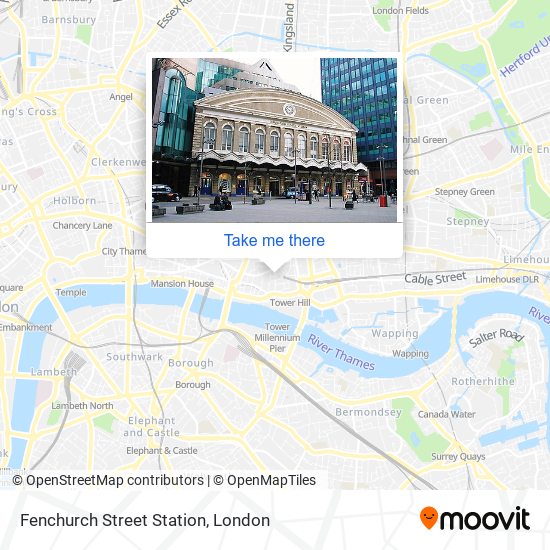 How to get to Fenchurch Street Station in City Of London by Tube