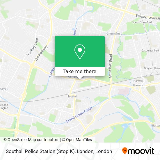 Southall Police Station (Stop K), London map