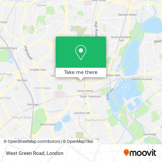 West Green Road map