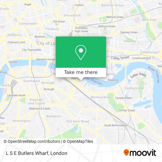 L S E Butlers Wharf map