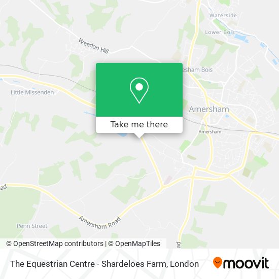 The Equestrian Centre - Shardeloes Farm map