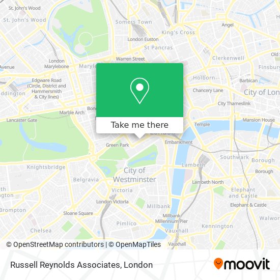 Russell Reynolds Associates map
