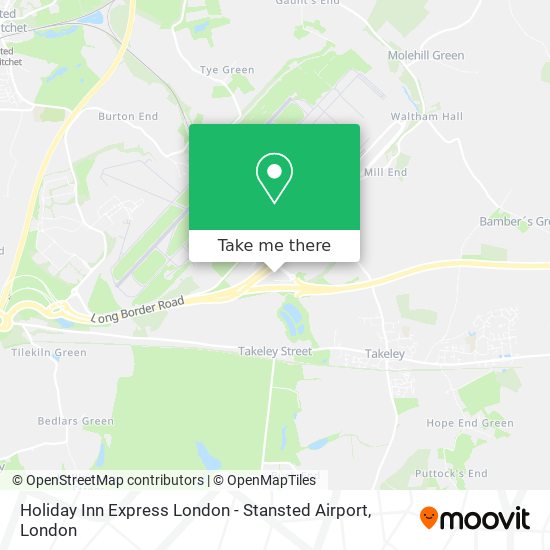 How To Get To Holiday Inn Express London Stansted Airport In Stansted By Bus Train Or Tube Moovit