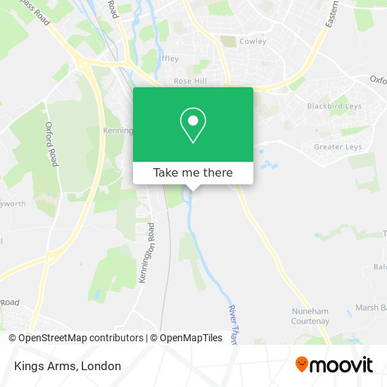 Kings Arms map