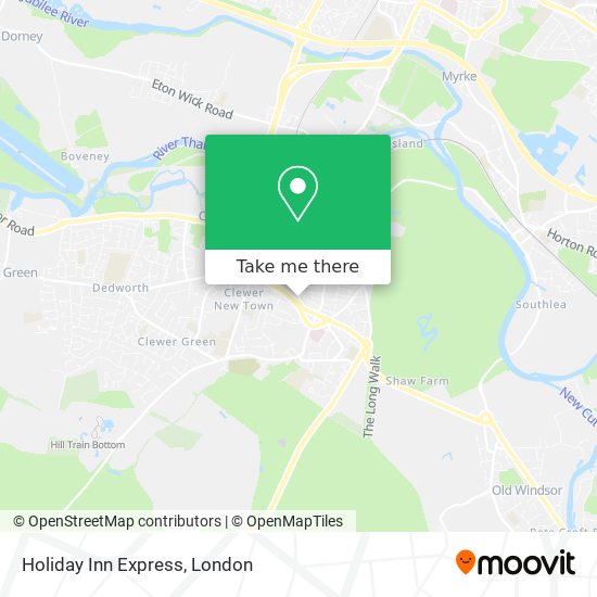 Holiday Inn Express map