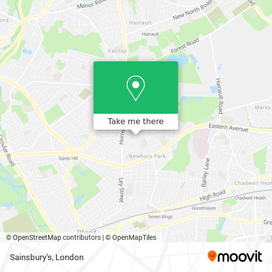 Sainsbury's map