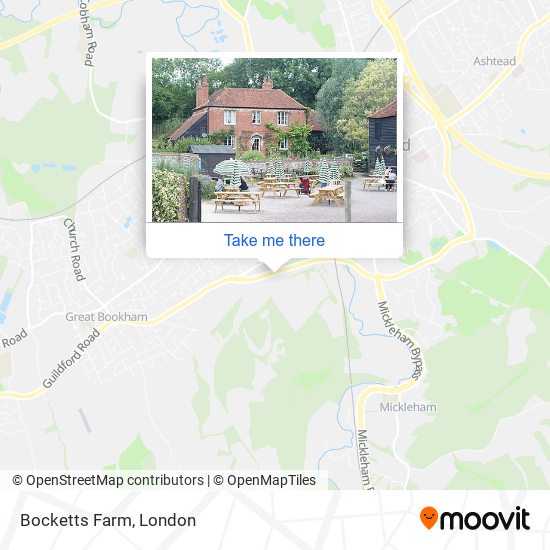 Bocketts Farm map
