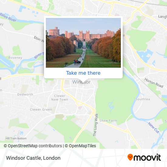 Windsor Castle map