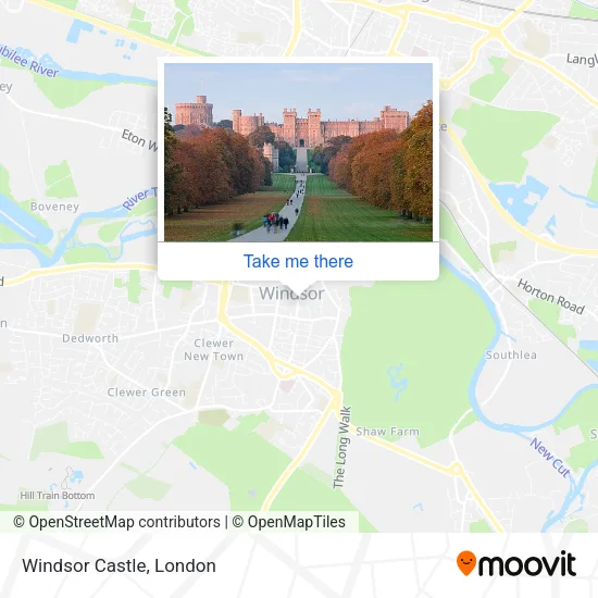 Windsor Castle map