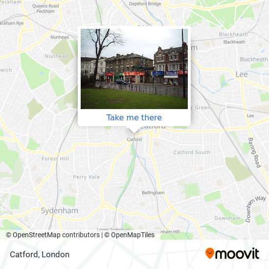 Catford map