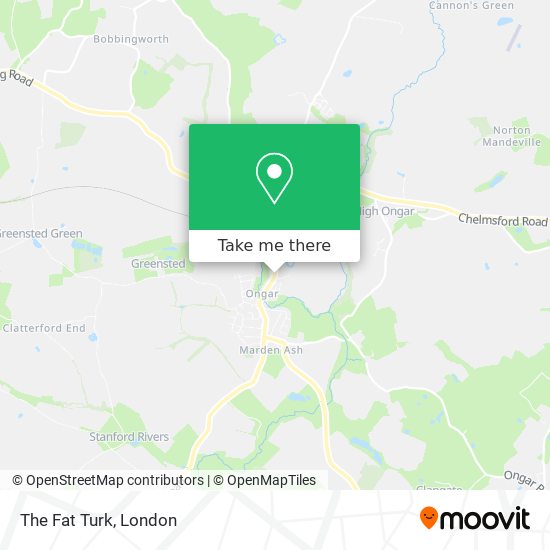 The Fat Turk map