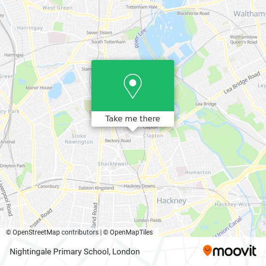 Nightingale Primary School map